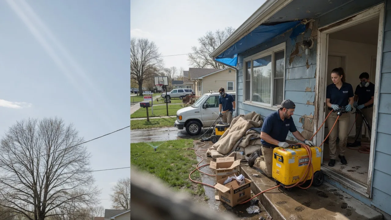 Basement Flood Cleanup in Oxford, CT near me